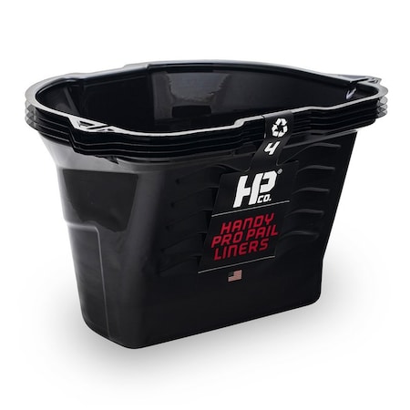 Handy Handy Pro Pail Liners Black 1/2 gal Paint Pail Liner 3220-CC